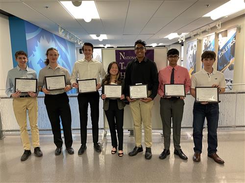 NTHS Induction Photo